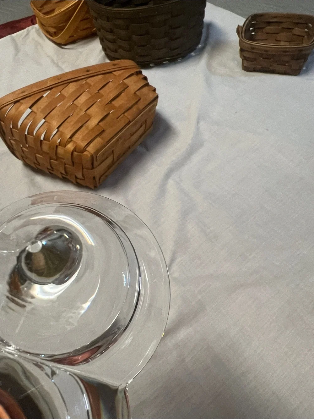 Vintage Villeroy & Boch crystal 6-votive candle holder
